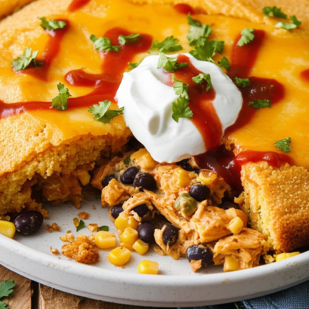 Adobo Chicken Pie image