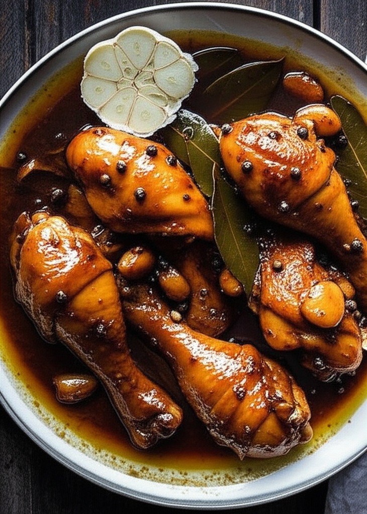 Adobo Chicken With Ginger image