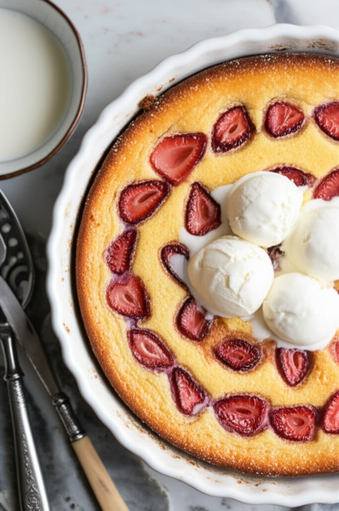 Puddingkuchen Custard Bake image