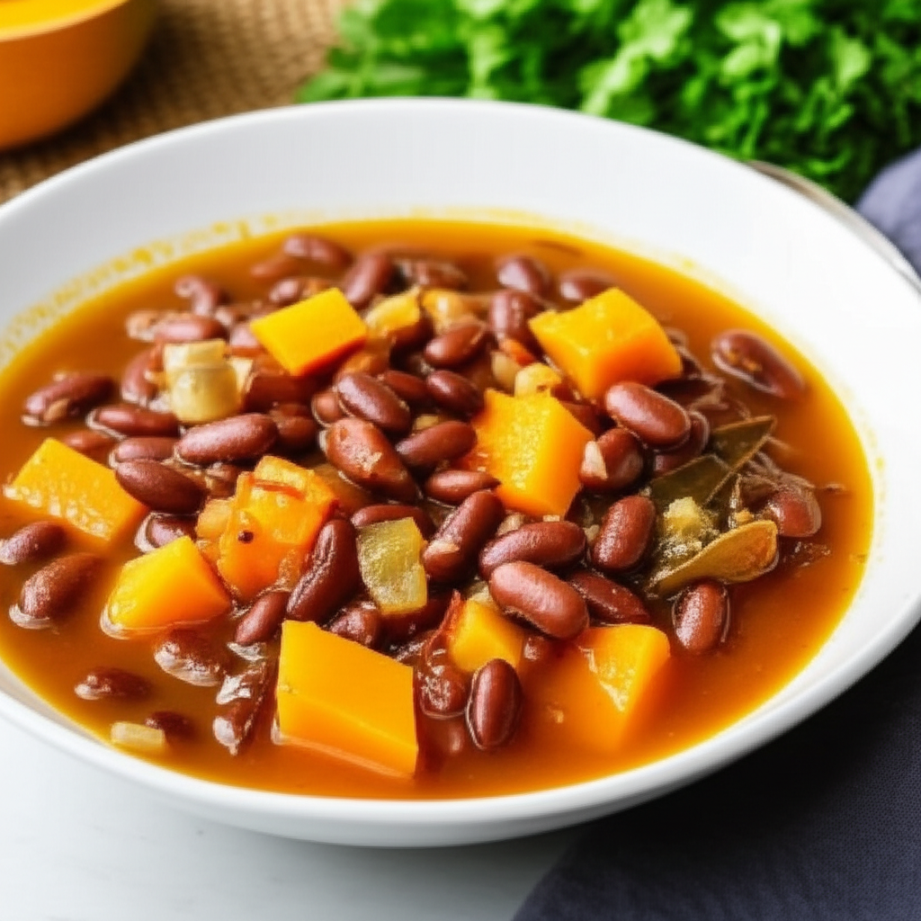 Adzuki And Squash Soup image