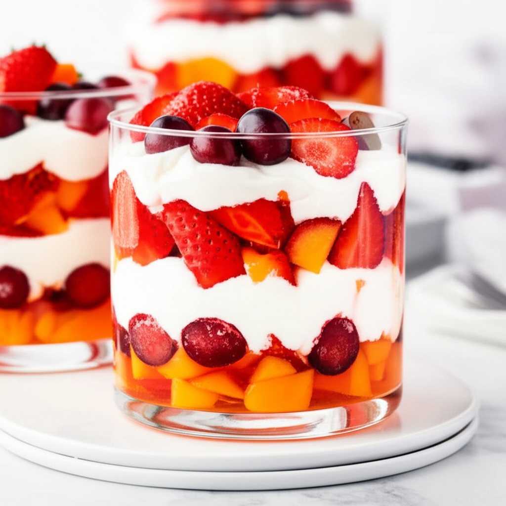 Sangria Fruit Cups Non Alcoholic image