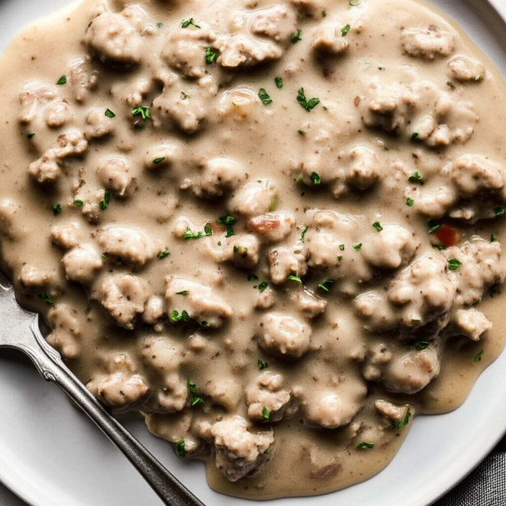 Sausage And Gravy Low Fat image