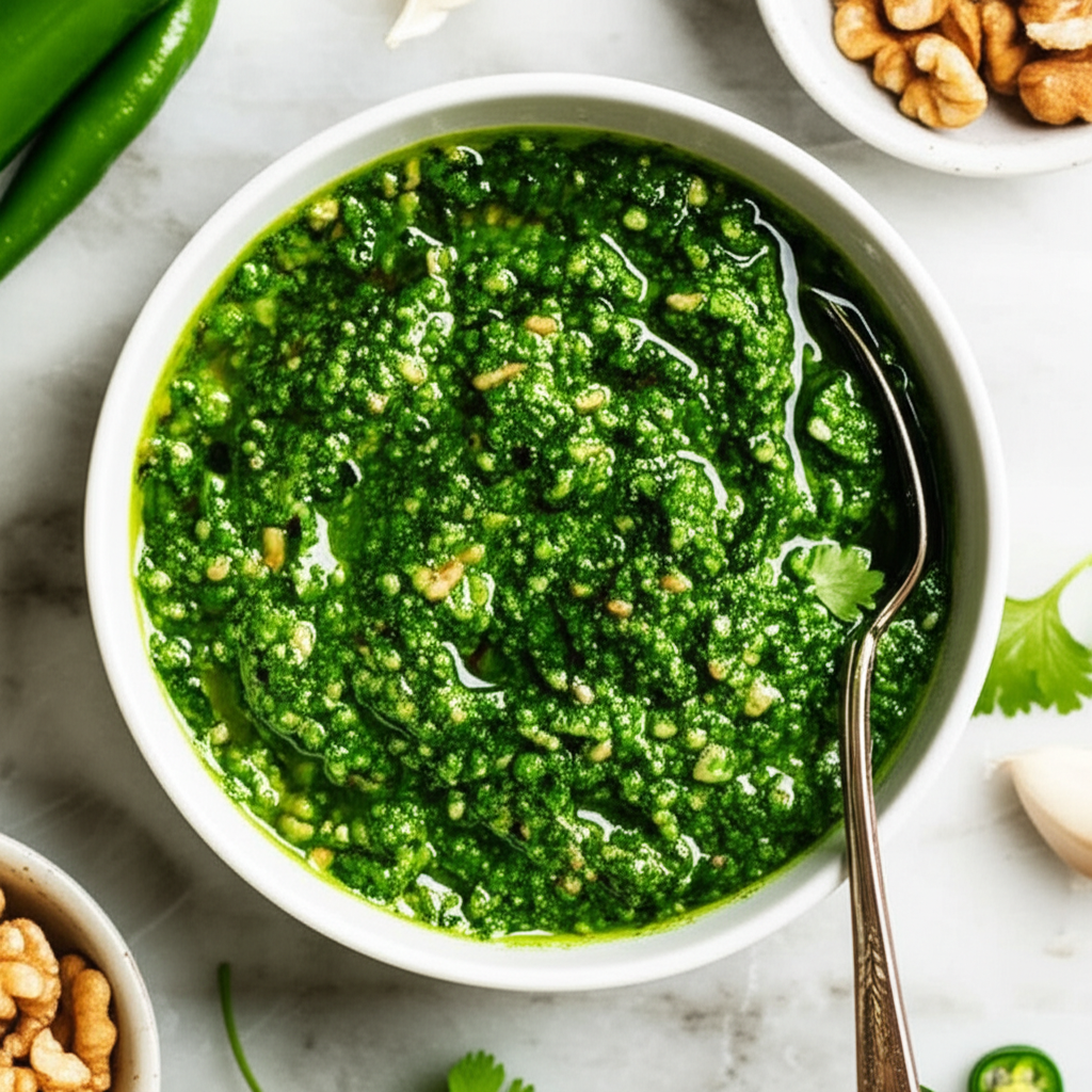 Afghani Cilantro Chutney image