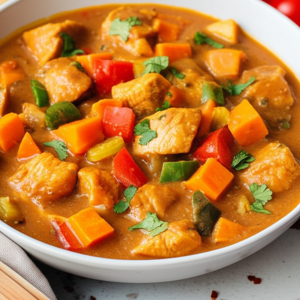 African Chicken And Peanut Stew image