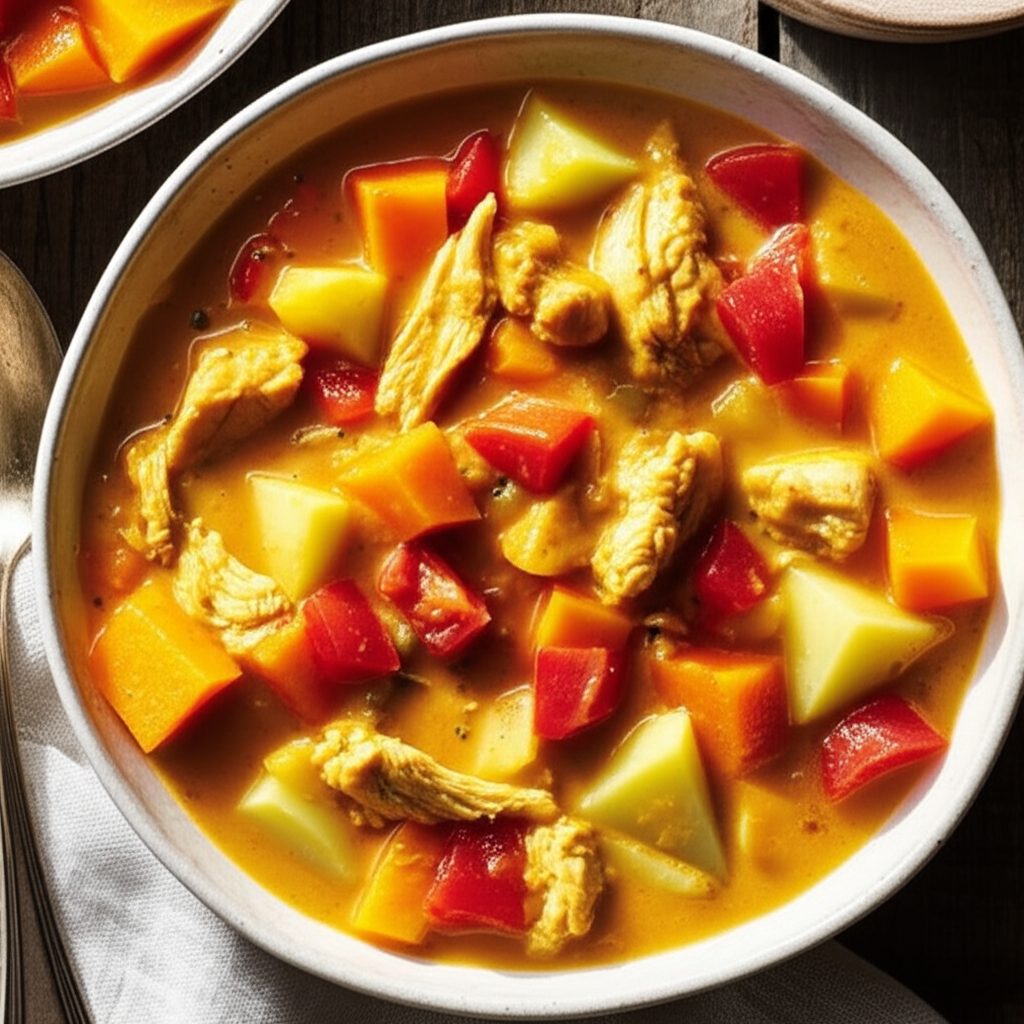 African Chicken Peanut Butter Soup image