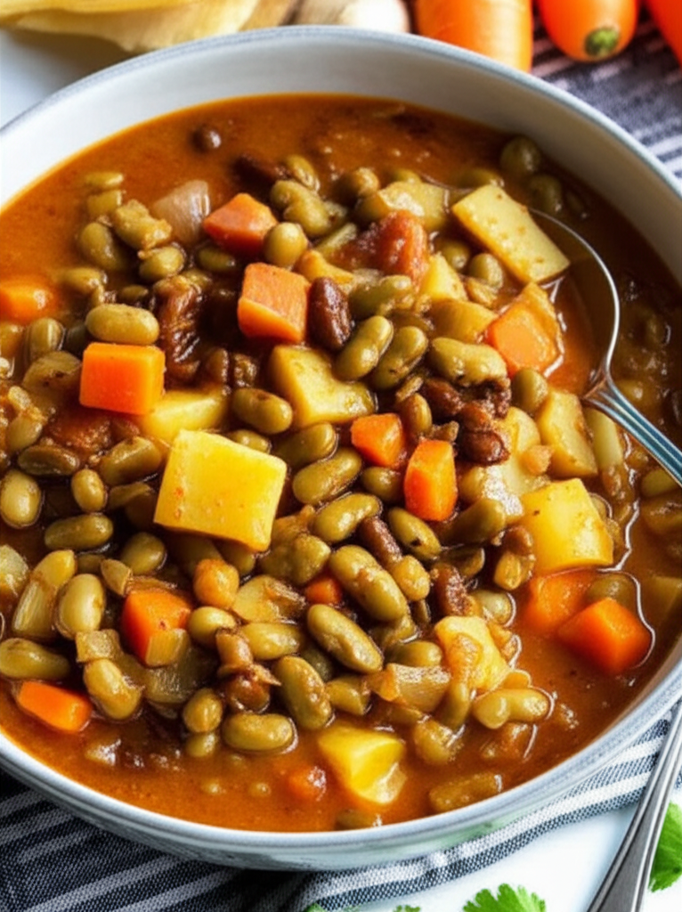 Seva Bean Vegetable Stew image