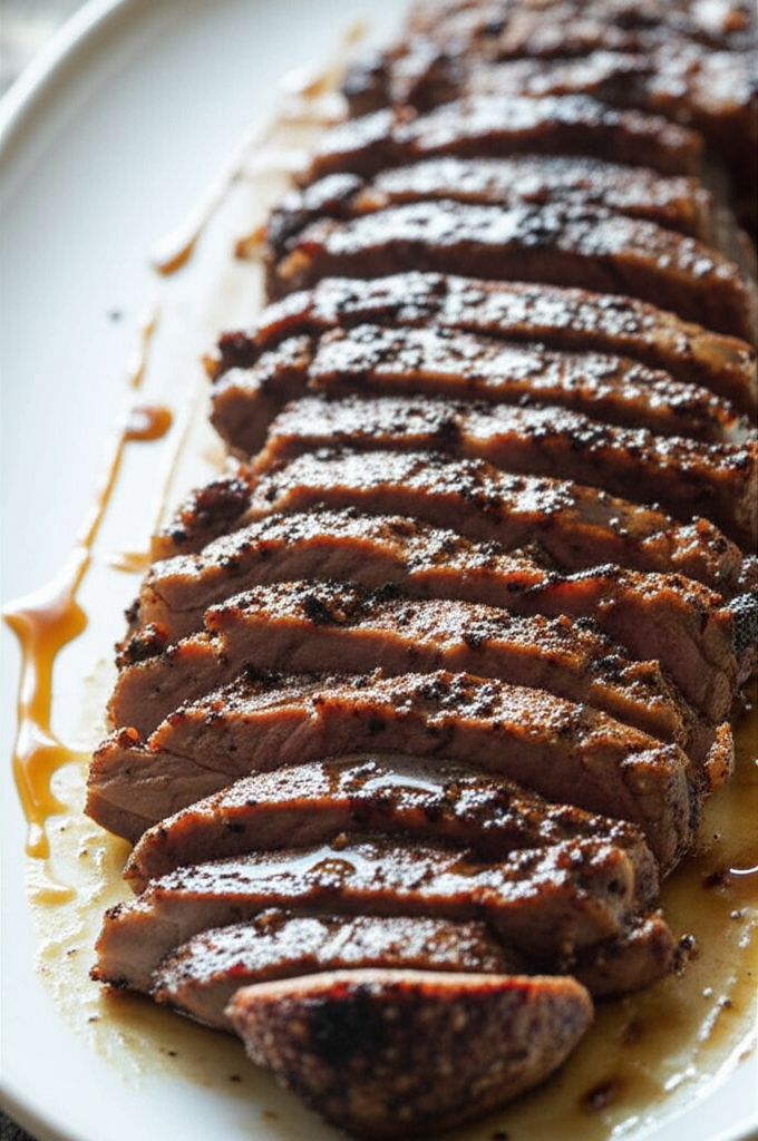 Bourbon Glazed Cajun Tenderloin image