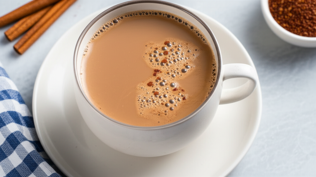 African Haze Tea Latte image