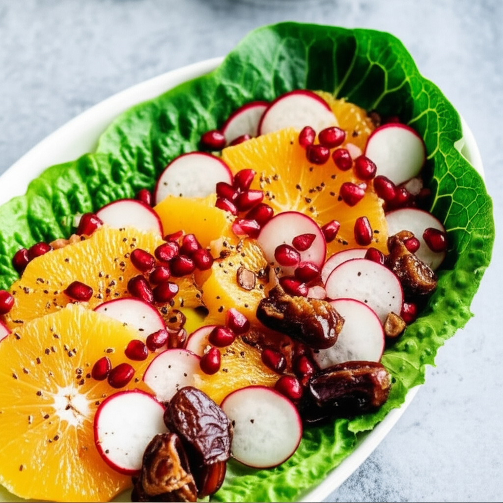 African Orange Spice Salad image