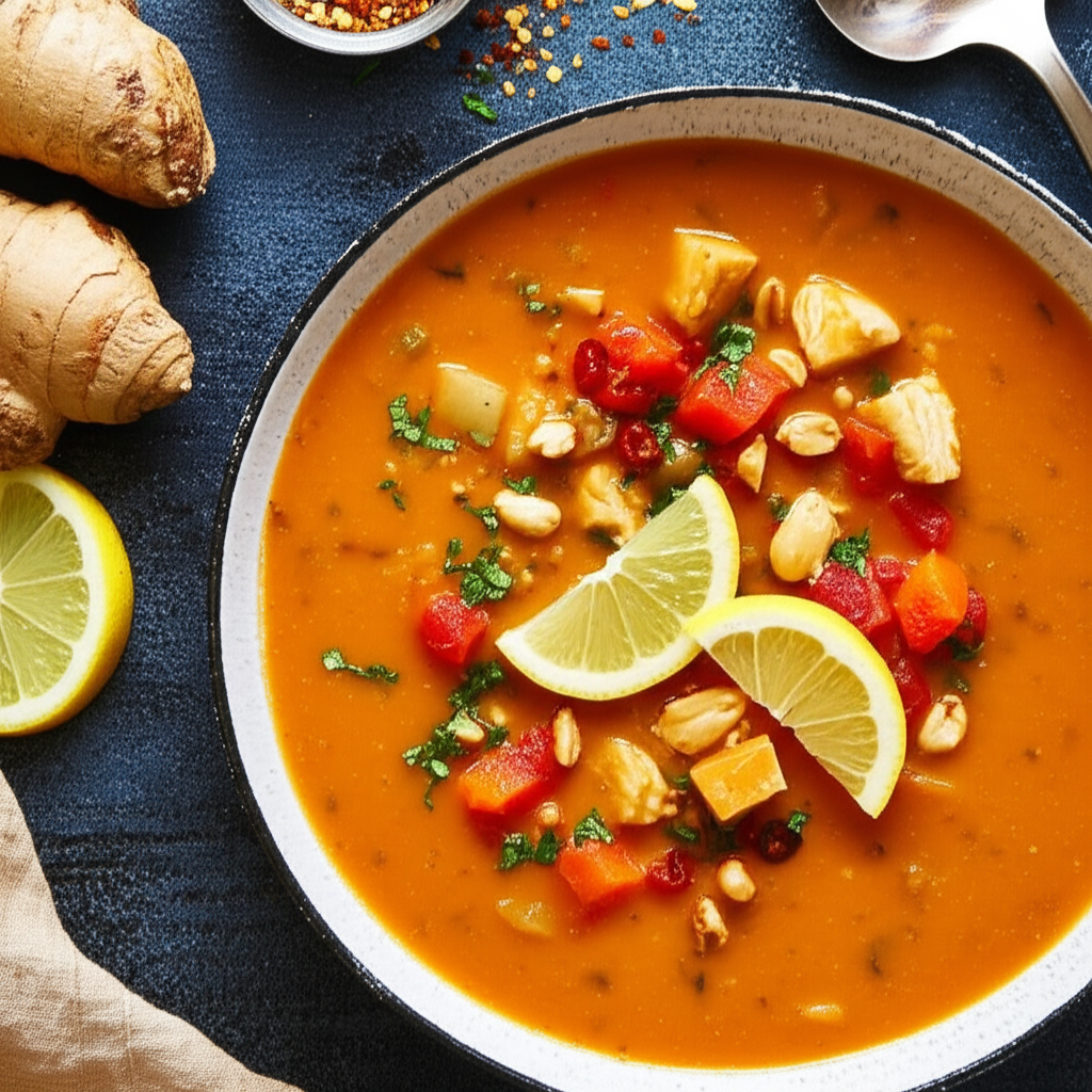 African Peanut Soup image
