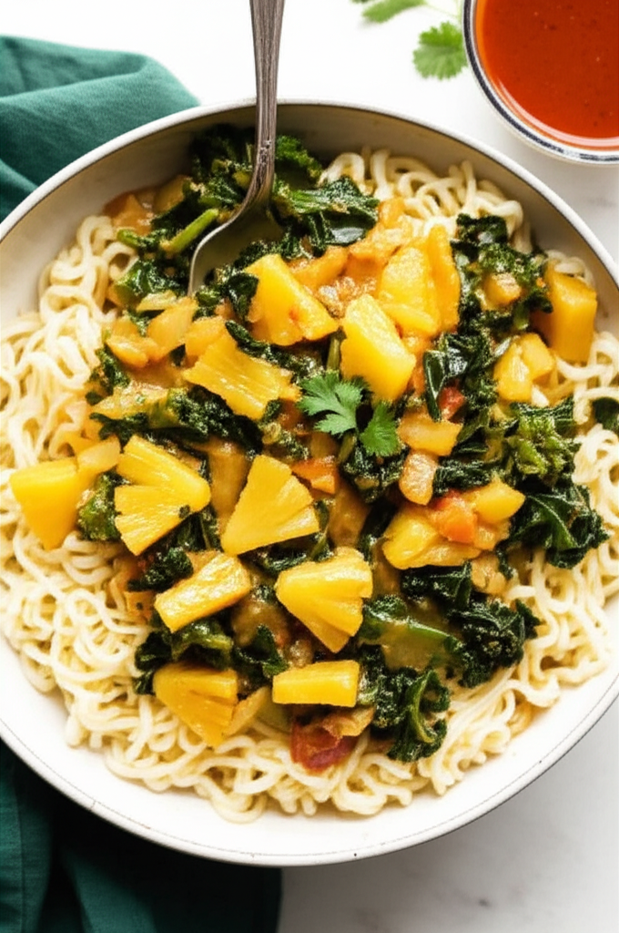 African Pineapple Peanut Stew image