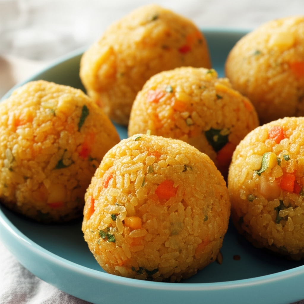 African Rice Balls image