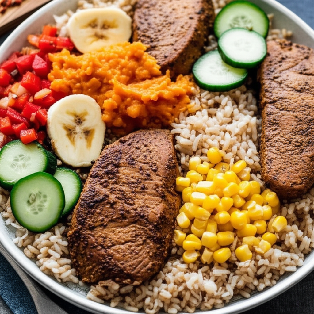 African Rice Dinner image