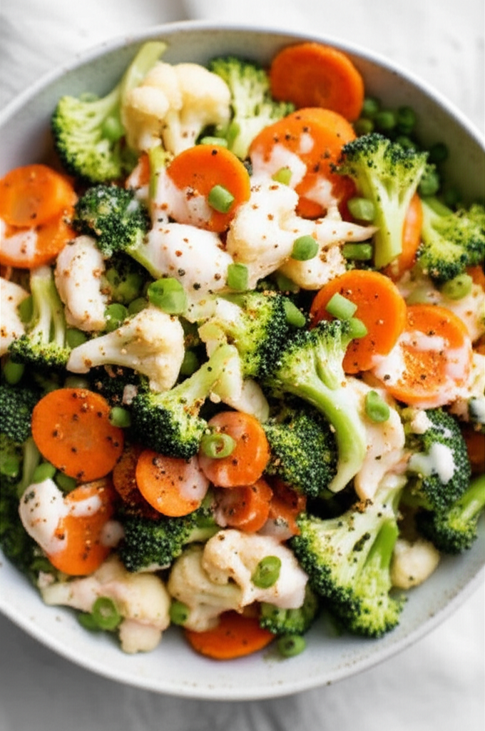 African Spiced Vegetable Salad image