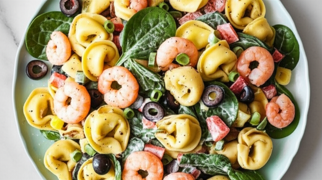 Sloughed Tortellini Salad image