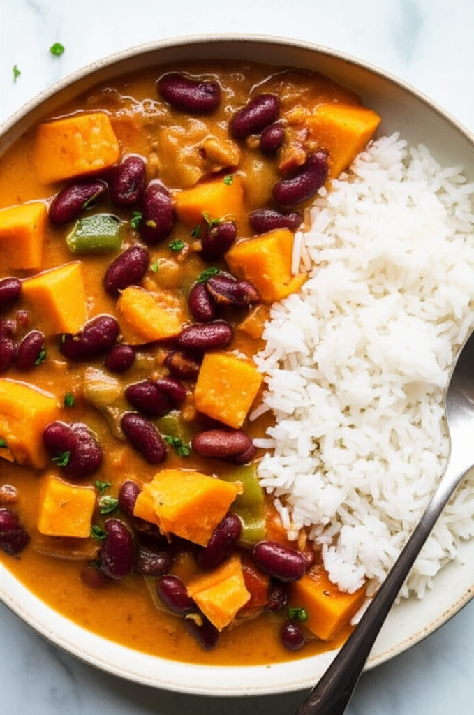 African Sweet Potato And Peanut Stew image