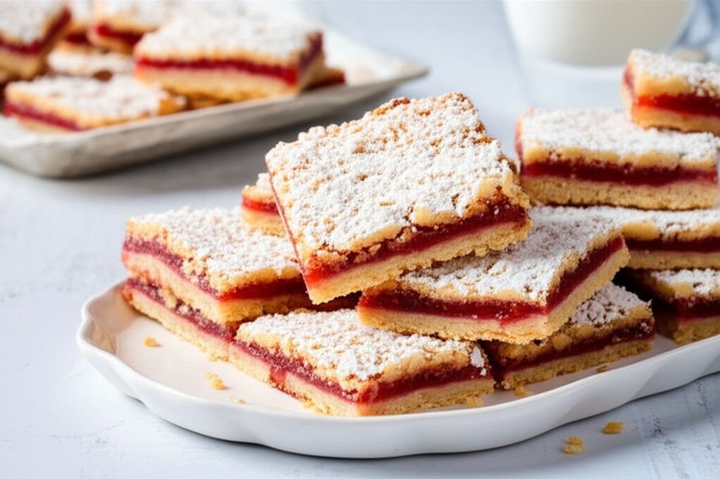 Afternoon Tea Bars With Jam image