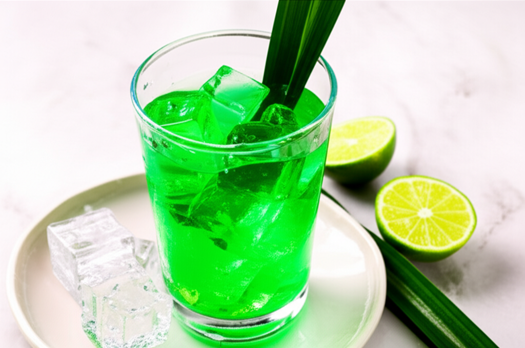 Agar Agar Drink With Lime image