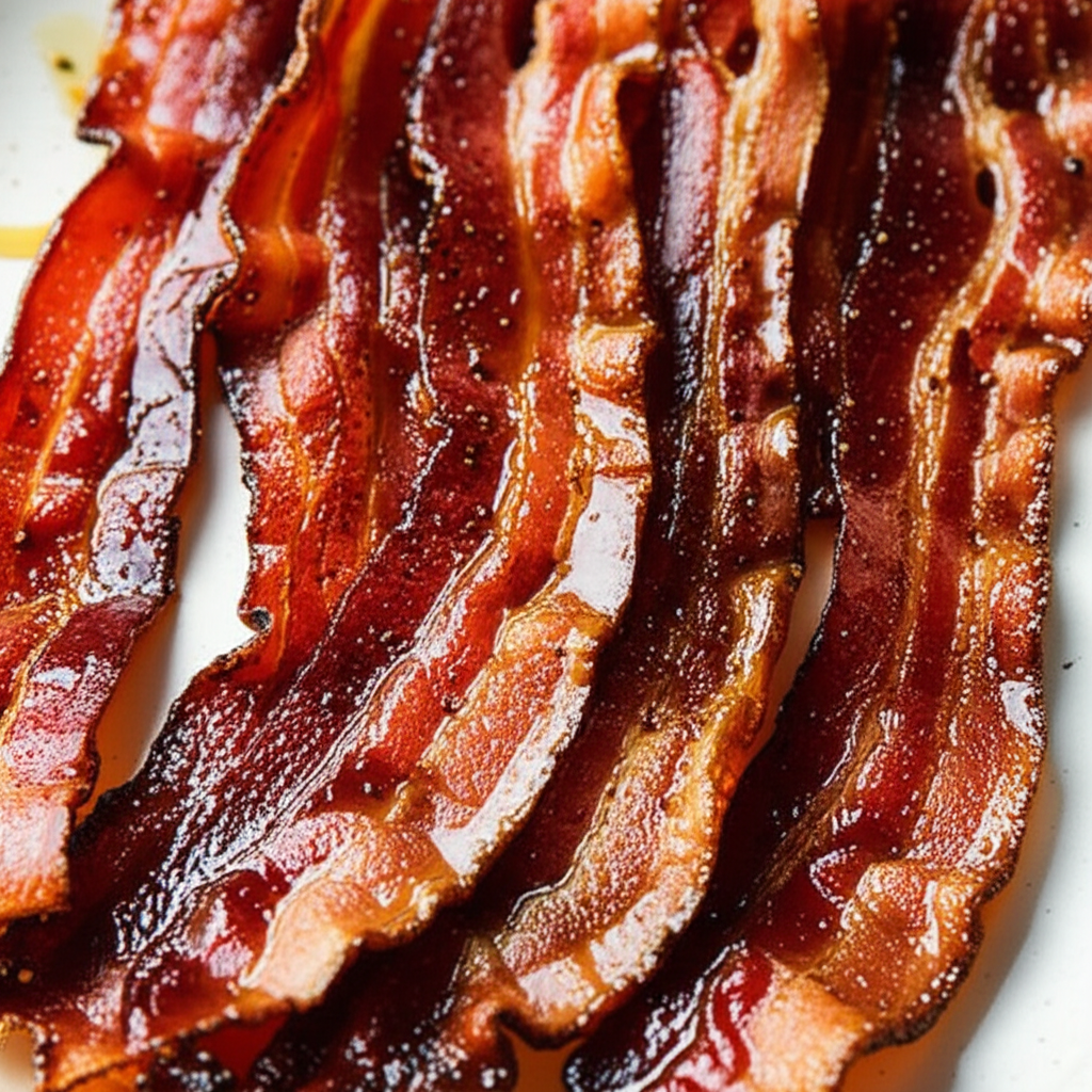 Agave Glazed Bacon image