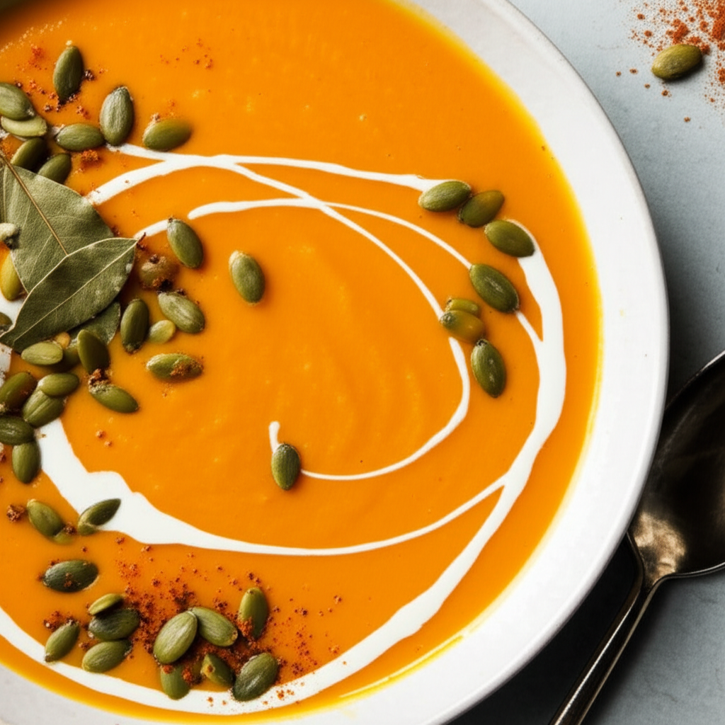 Featured: Cream Of Cauliflower Soup Vegan