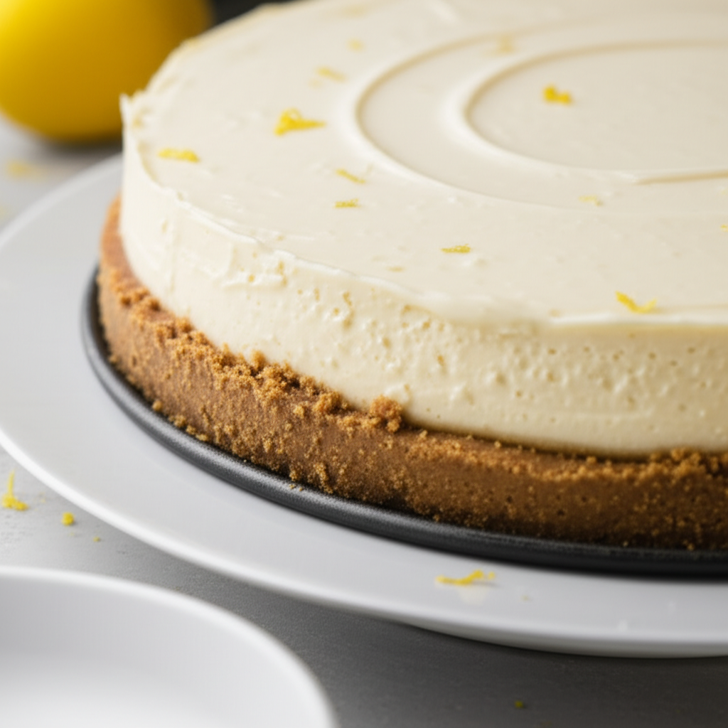 Agave Sweetened Cheesecake image