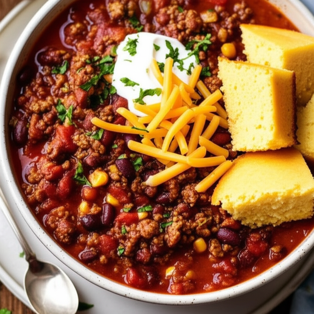 The Works Crock Pot Chili image