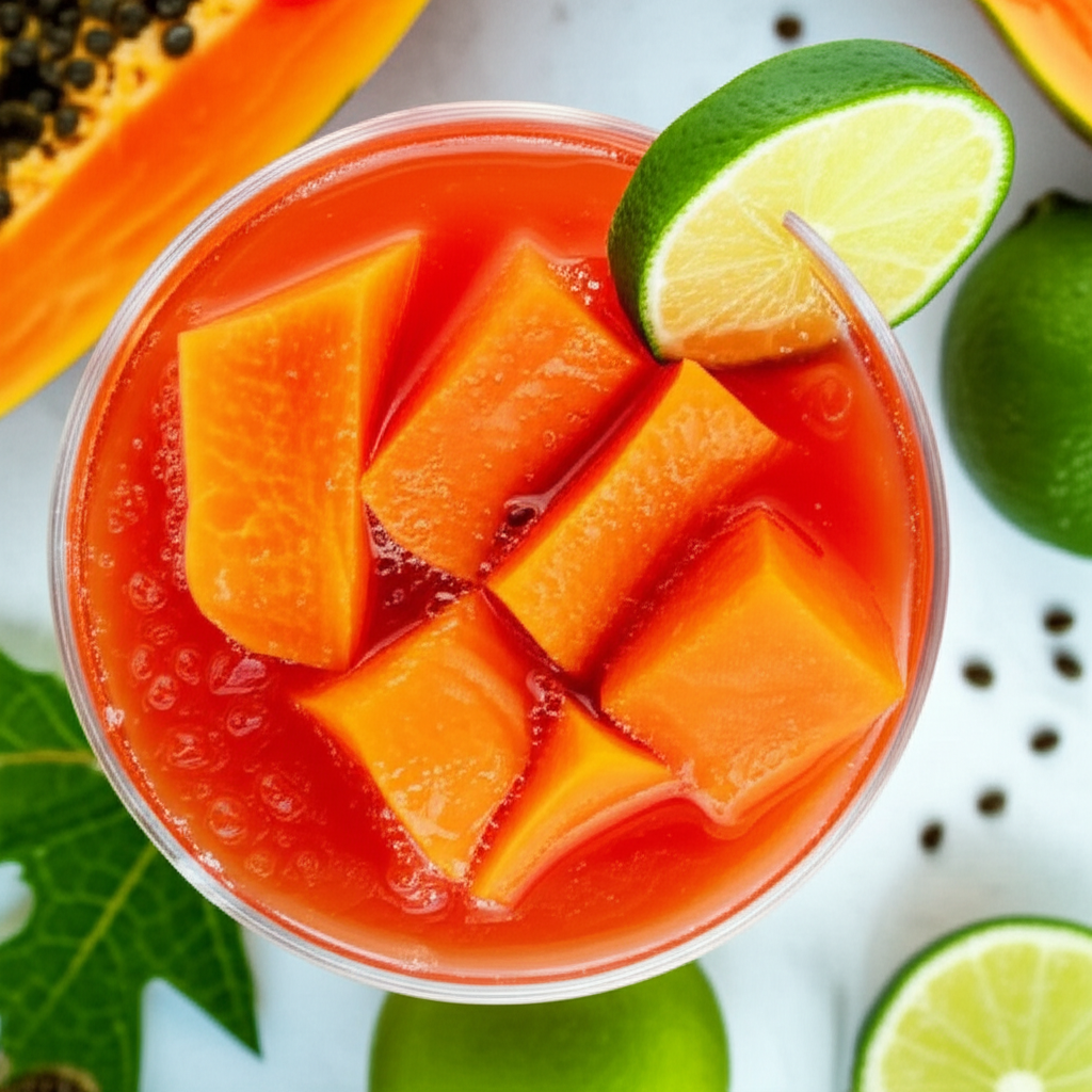 Agua Fresca De Papaya image