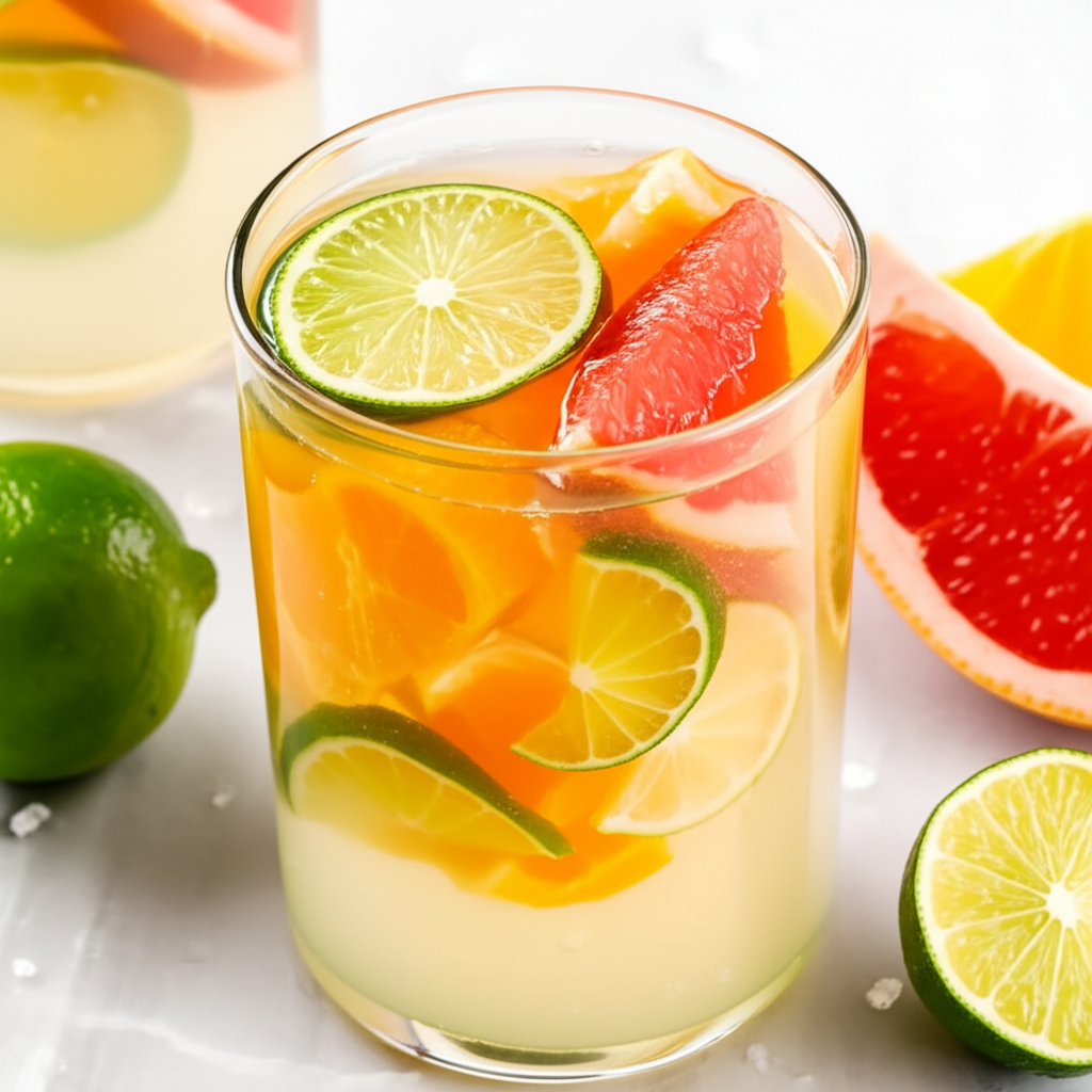 Agua Fresca De Tres Citricos Triple Citrus Agua Fresca image