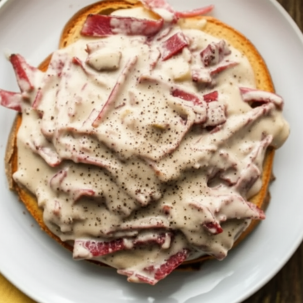 The Creamed Dried Beef Chipped Beef Recipe image