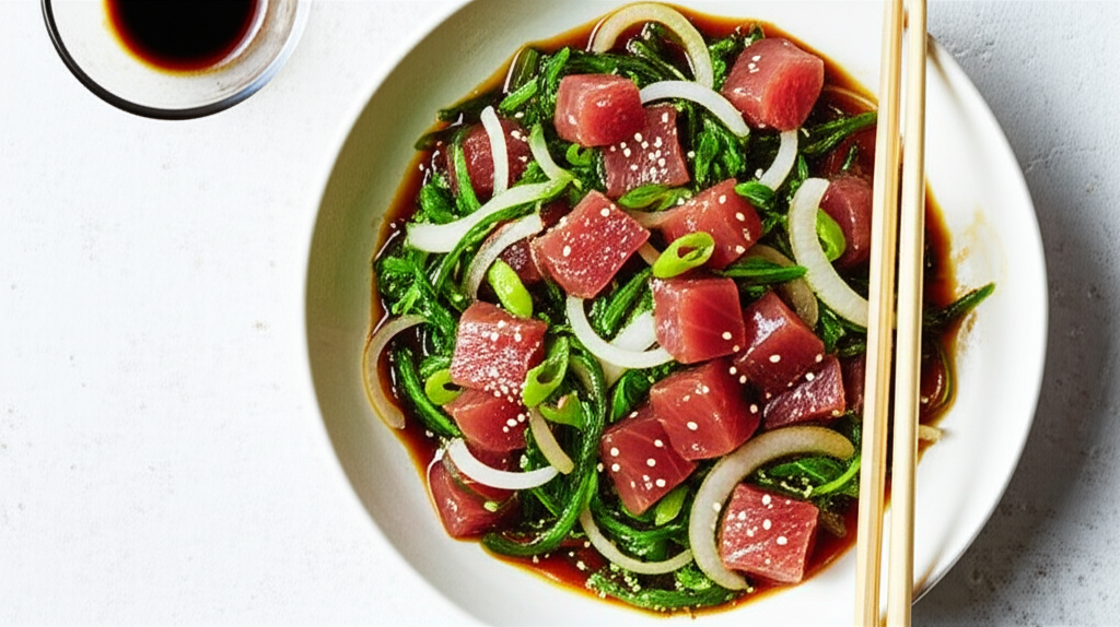 Ahi Shoyu Poke With Limu Onion image