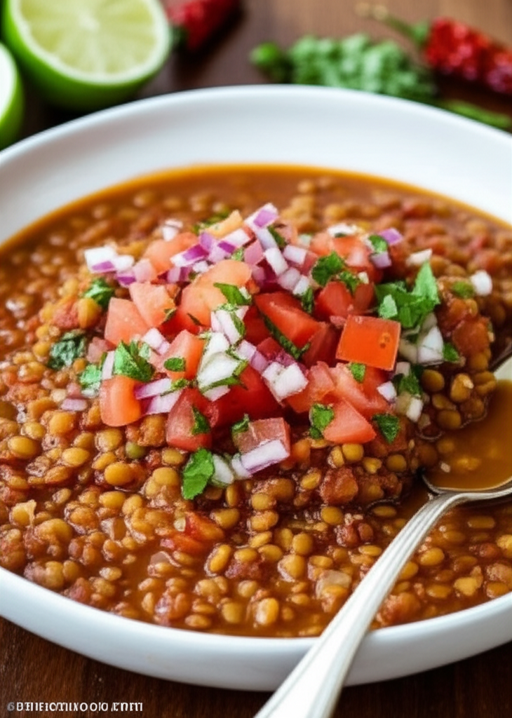 Aj De Lentejas Bolivian Spicy Lentil Stew image