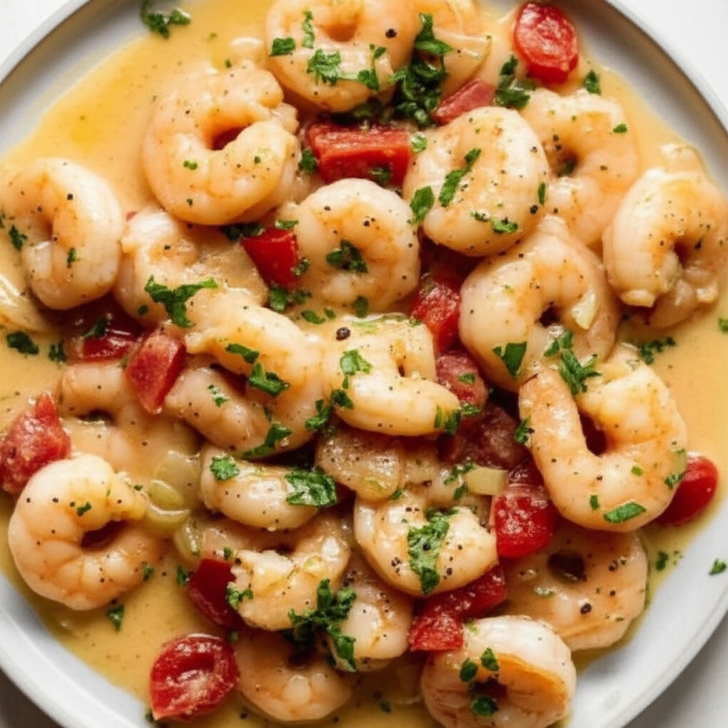 Ajeen Beckford Creamy Garlic Shrimp image