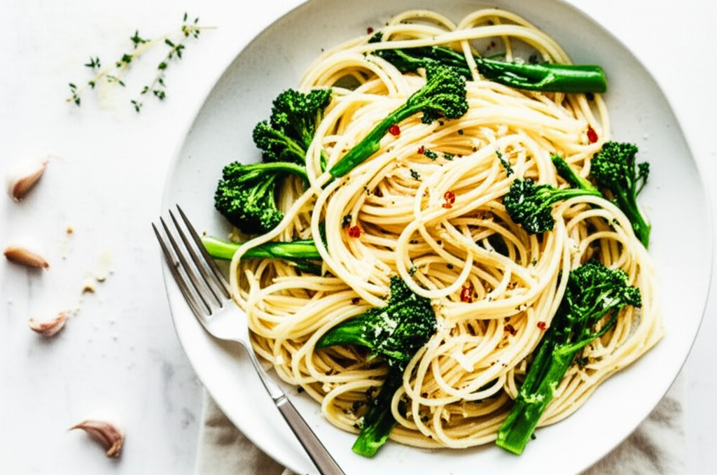 Broccolini And Bucatini image