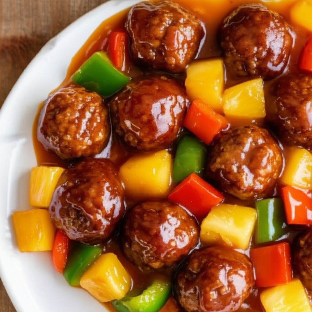 Windy's Sweet And Sour Meatballs image