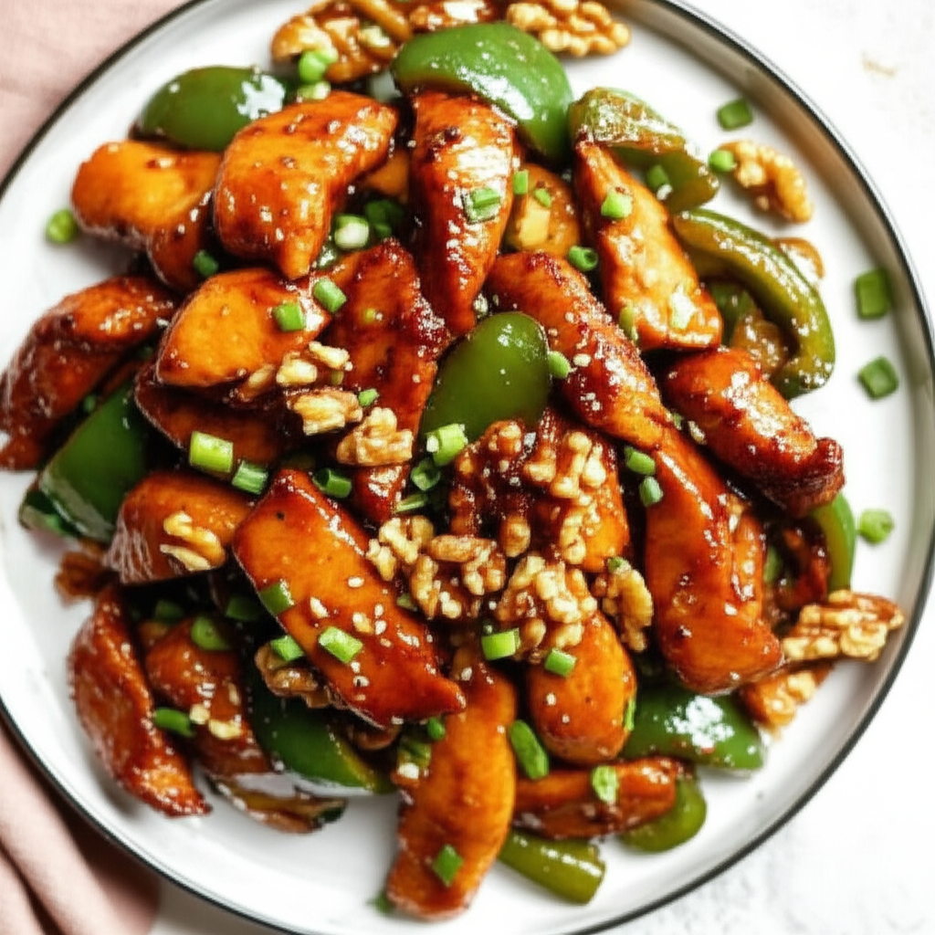Al Tipper Gore's Chinese Chicken With Walnuts image