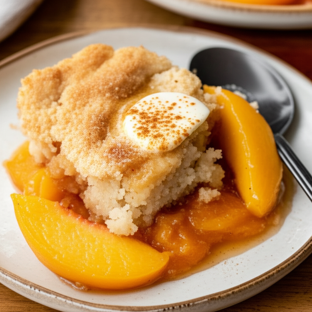 Al Bussell Peach Cobbler image