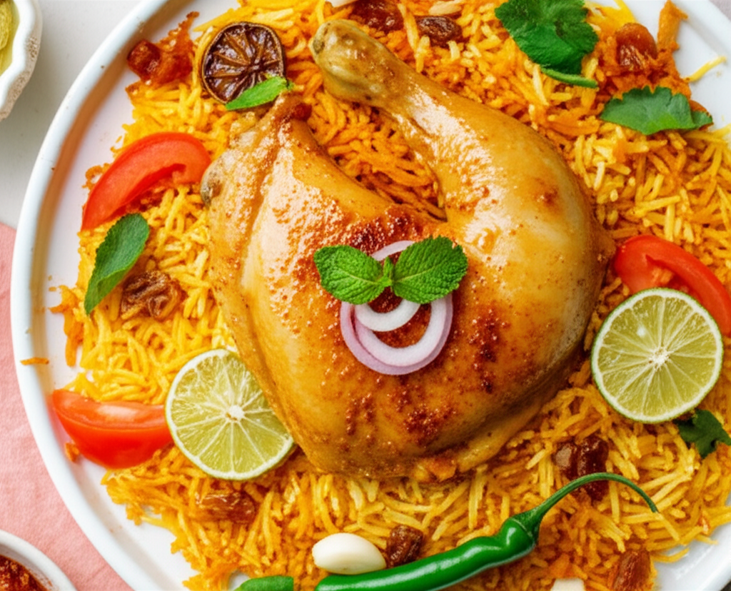 Al Kabsa Ancient Arabian Chicken And Fragrant Rice image