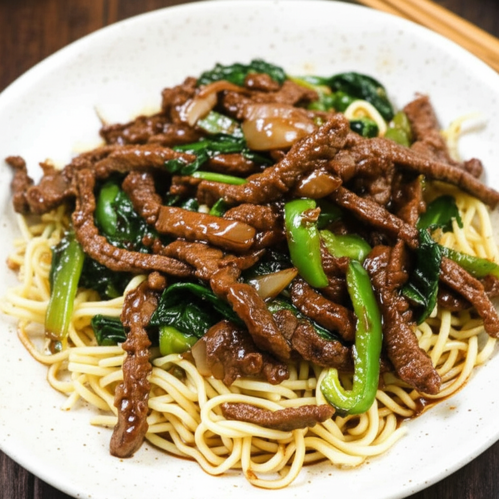 Al S Beef And Spinach In Oyster Sauce image
