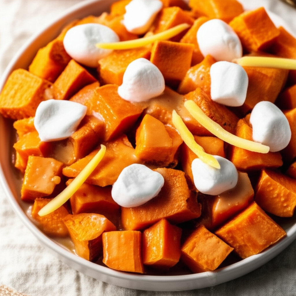 Alaine S Tangy Stove Top Sweet Potatoes image