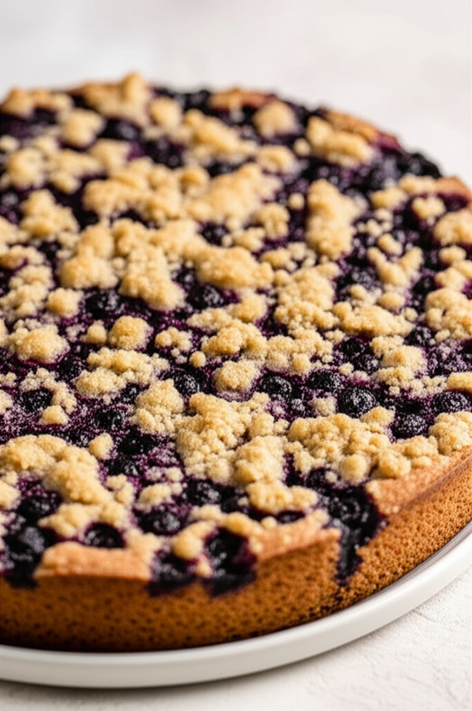 Alaskan Blueberry Coffee Cake image
