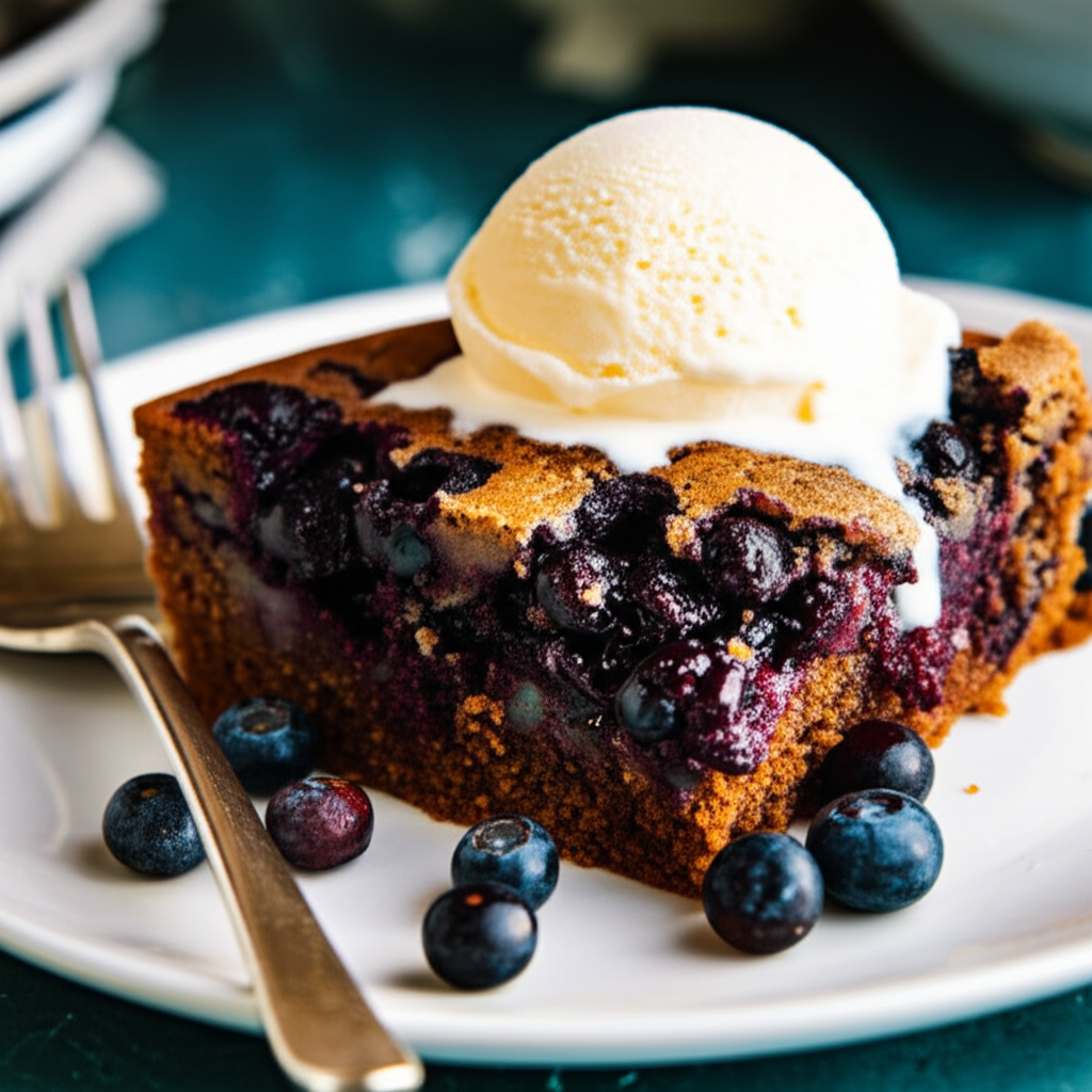 Alaskan Sourdough Blueberry Gingerbread image