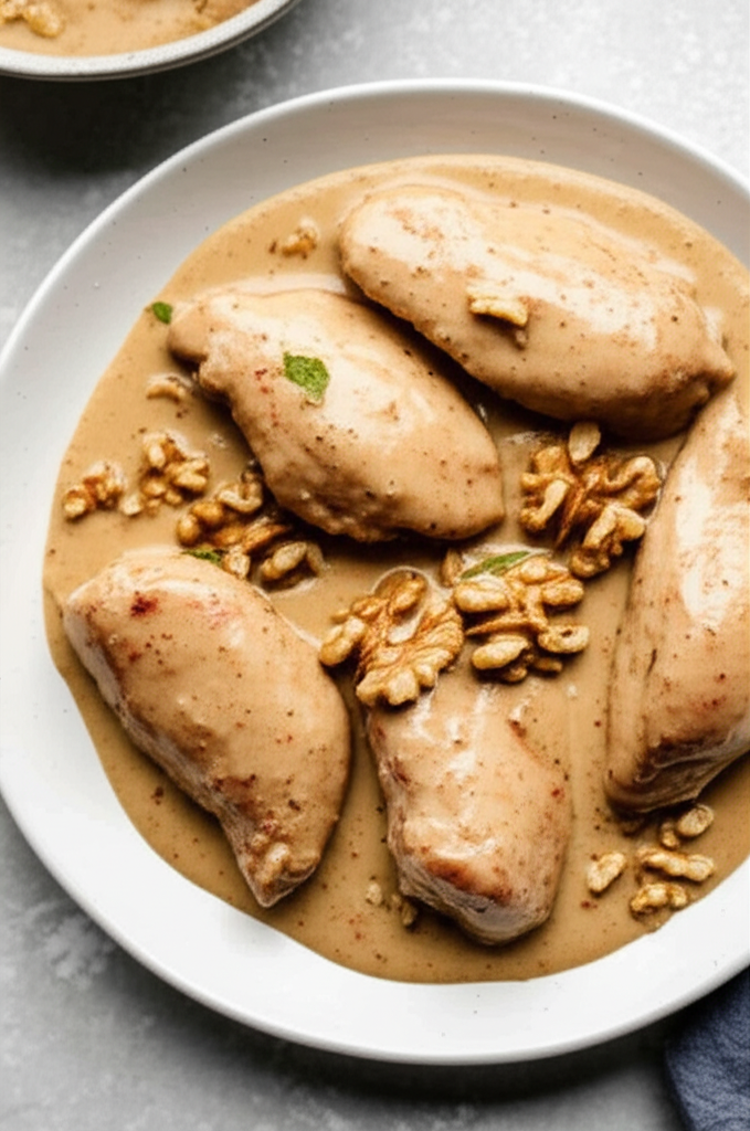 Albania Gjell Me Arra Chicken With Walnuts image