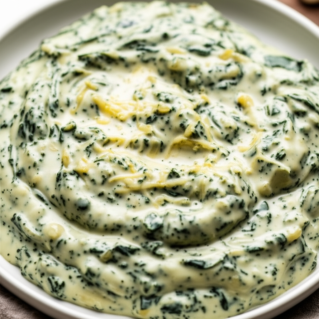 Almost Boston Market Creamed Spinach image