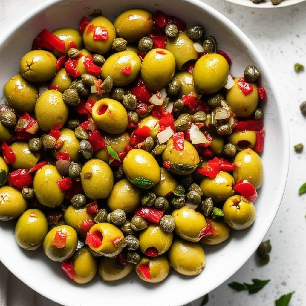 Alcaparrado Puerto Rican Olive Pepper Mix image