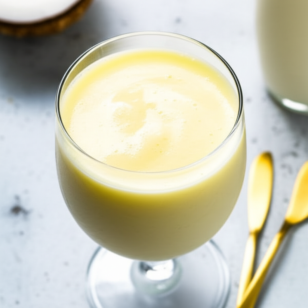 Alcohol Free Pina Colada Smoothie image