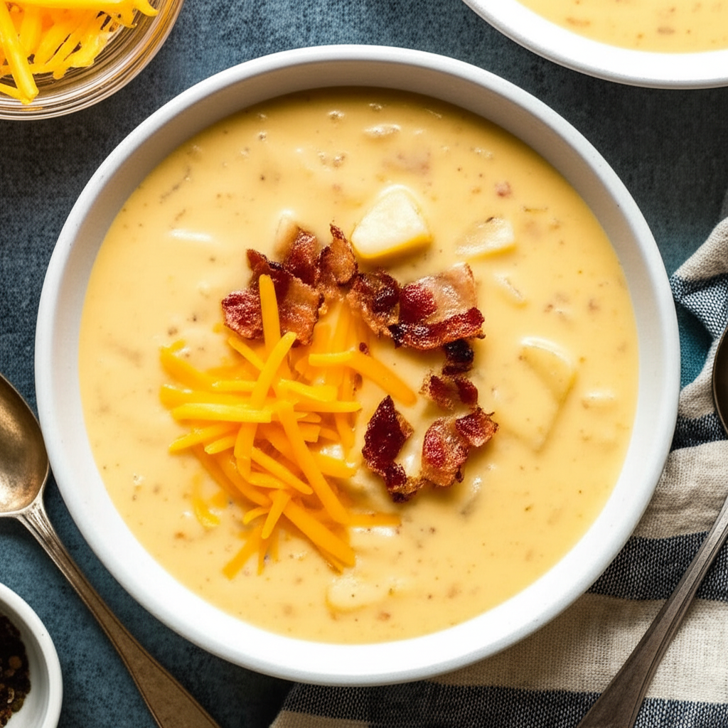 Ale And Cheddar Soup image