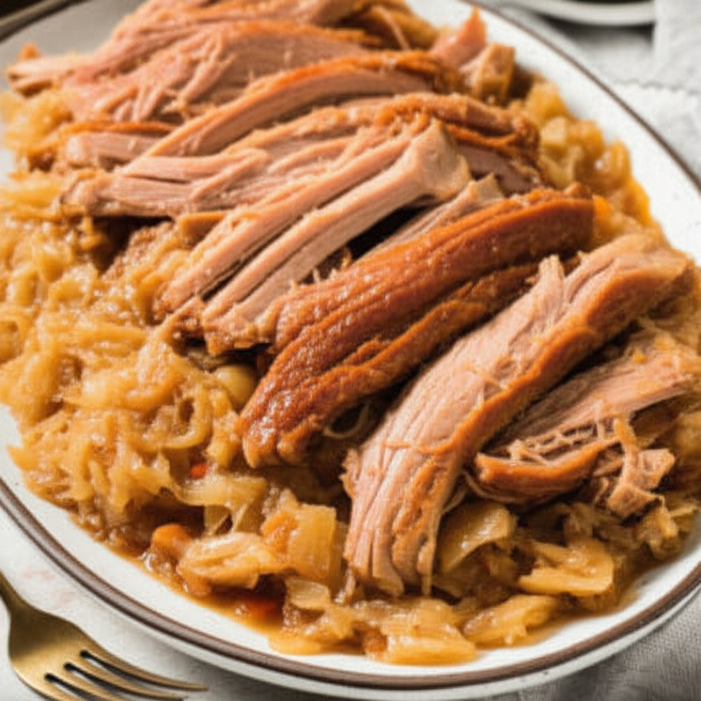 Ale D Pork And Sauerkraut image