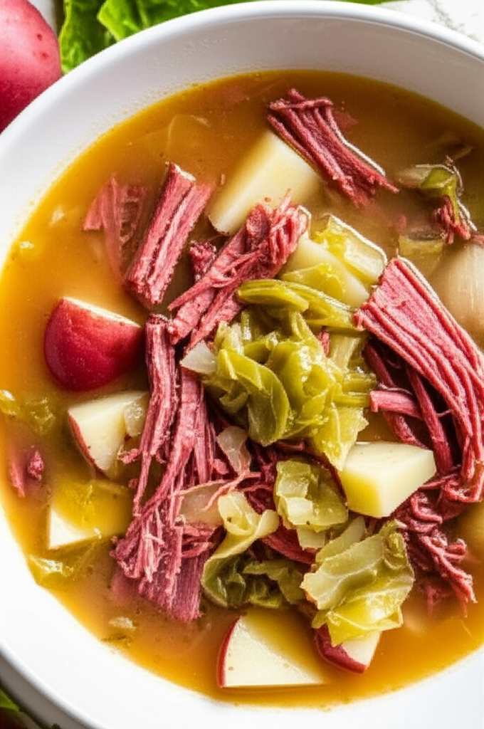 Alea S Corned Beef And Cabbage Soup image