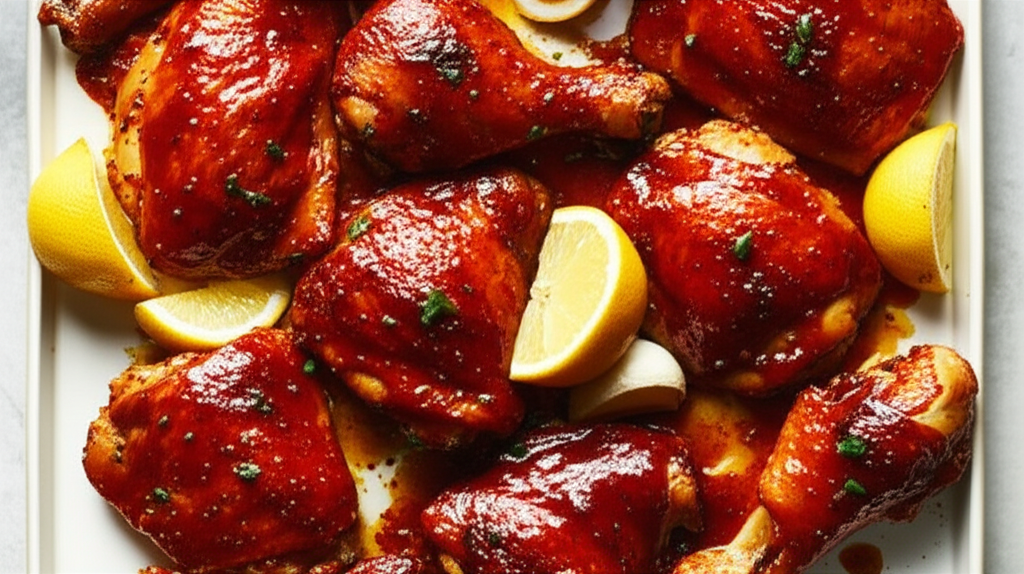 Alex Guarnaschelli's Mother Chicken With Bbq image