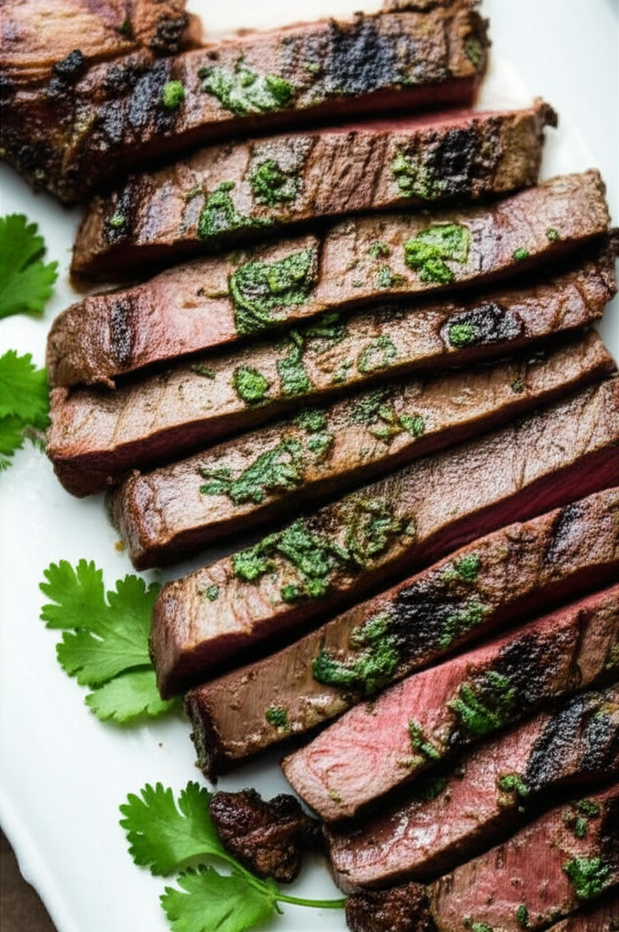 Alexa's Cilantro Ginger Flank Steak image
